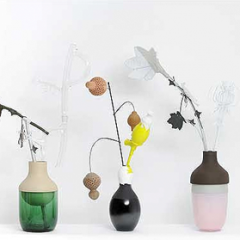 Vases by Hella Jongerius Photo: Morgane Le Galle / Galerie Kreo